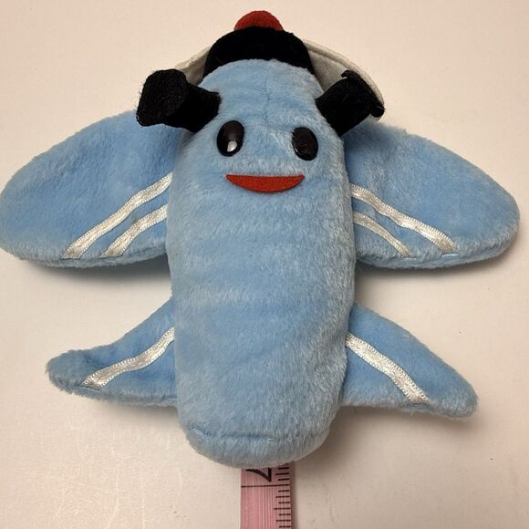 Stuffins Airplane Plush Rudolph The Red Nosed Reindeer Movie 7" CVS 1999 Tags - Picture 7 of 10